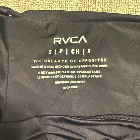 RVCA Black Bikini Bottom - Picture 3 of 5